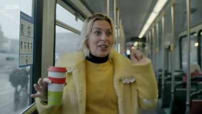 We're in Finland,
currently in Helsinki. - Last Woman on Earth with Sara Pascoe