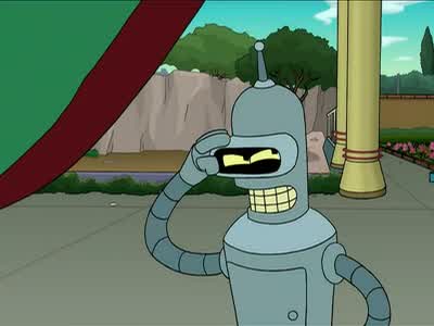 We're in here too. - Futurama