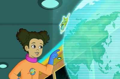 ♪ We're in space ♪ - The Magic School Bus Rides Again