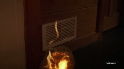 We're in the best
place to be right now. - Adult Swim Yule Log