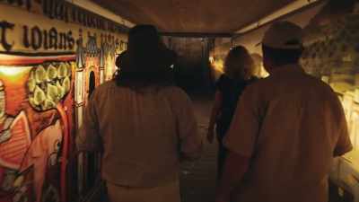 WE'RE IN THE
TEMPLAR TUNNEL, - Lost Relics of the Knights Templar