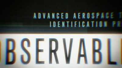 We're in the TV mode
now so it's visual. - Unidentified: Inside America's UFO Investigation