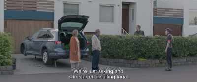 We're just asking and
she started insulting Inga. - Under the Tree