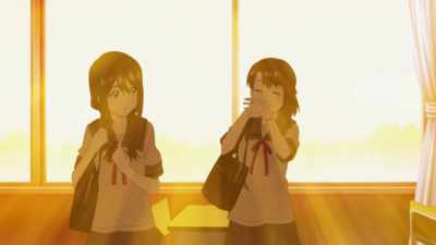 We're just childhood friends,
nothing more. - Over the Sky
