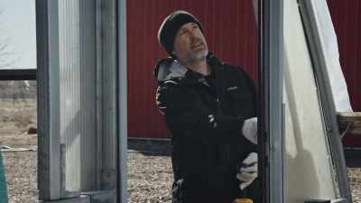 We're just doing
greenhouse repair, - Through Our Eyes