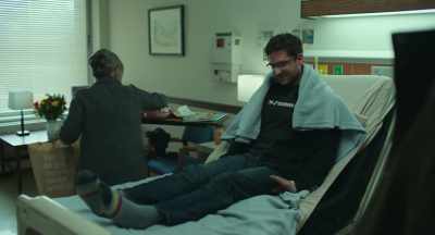 We're just waiting for the wheelchair, - Spoiler Alert