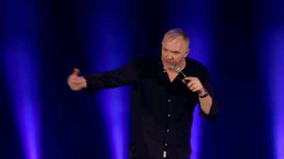 We're kind of dealing
with a thing over here." - Greg Davies: You Magnificent Beast