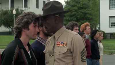 - Were you laughing at me, dick brain?
- No, sir! - An Officer and a Gentleman