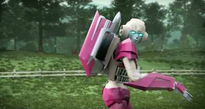 We're learning
how to fight the ground? - Transformers: EarthSpark