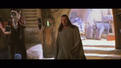 We're leaving. - Star Wars: Episode I   The Phantom Menace
