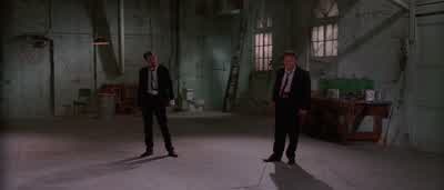 This place just ain't secure anymore We're leaving You should go with usNobody's going anywherePiss on this fucking turdWe're out of here - Reservoir Dogs