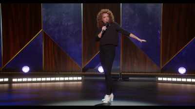 We're like, "They did it! It was them!
We couldn't, our arms." - Michelle Wolf: Joke Show