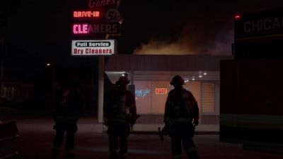 - We're looking at a huge fire
load with all those clothes. - Chicago Fire