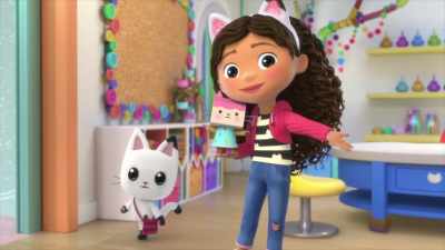 ♪ We're looking for Hamster Kitties ♪ - Gabby's Dollhouse