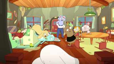 We're losing water heat here,
go take your bath! - Kiff