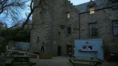 We're meeting Amy,
a local journalist, - Spooked Scotland