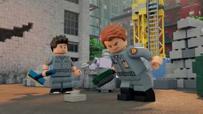 We're never gonna get this done.
Ow. Ow, ow. Ow! - LEGO Marvel Avengers: Mission Demolition