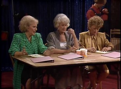 We're not back in St Olaf - The Golden Girls