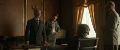 We're not exactly here
about medicine, Mr. Passaris. - Backstabbing for Beginners