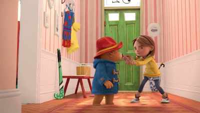 We're not going to answer it.
We'll pretend no one is here! - The Adventures of Paddington