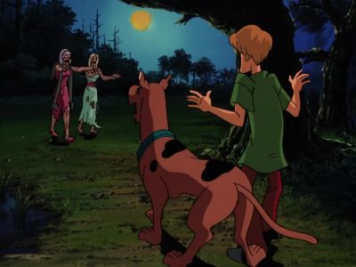 We're not looking for any ghoul friends - Scooby Doo on Zombie Island