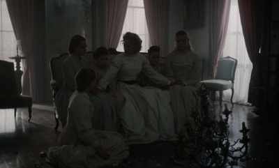 We're not safe here
while he's in the house. - The Beguiled
