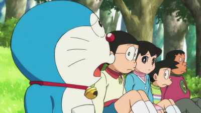 We're not the ones she should thank. - Doraemon the Movie: Nobita's Sky Utopia