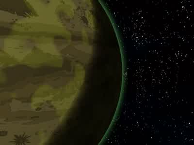 We are now in position above spheron one. - Futurama