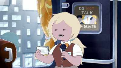 We're now passing by
the city aquarium. - Adventure Time: Fionna & Cake