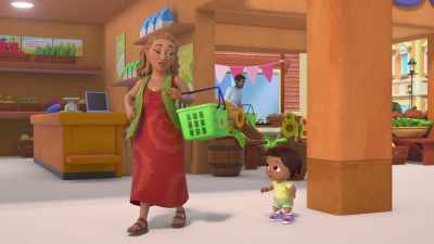 ♪ We're on a rainbow treasure hunt ♪ - CoComelon Lane