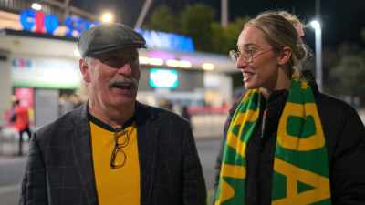 We're on a roll now. One-game streak
counts for something, so... - Matildas: The World at Our Feet