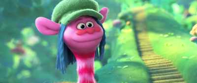 - We're on jumpsuit duty.
- I get to be a role model. - Trolls World Tour