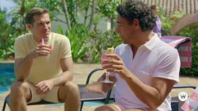 We're on our honeymoon
so we only have time. - Two Tickets to Paradise