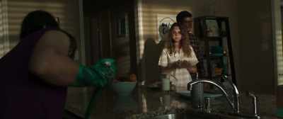 We're only here for a minute,
okay? Uh, where's Joshua? - Mom and Dad