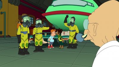 We're owl exterminators - Futurama: Bender's Game