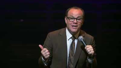 We're pissed off
'cause we didn't get to park - Tom Papa: Human Mule