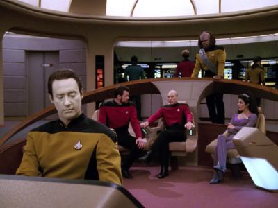 We're ready, Commander. - Star Trek: The Next Generation