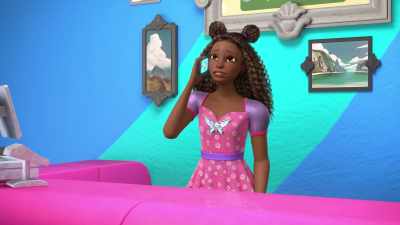 We're really busy and Rocki
totally abandoned me. - Barbie: A Touch of Magic
