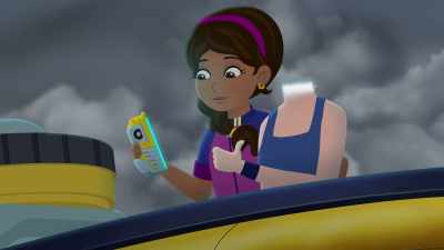 - We're really going to do it!
- Uh... Jyoti...? - The Magic School Bus Rides Again: The Frizz Connection