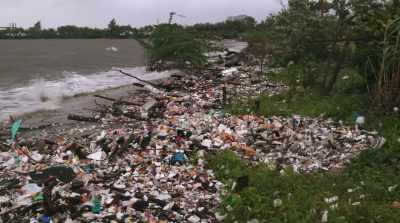     We're ruining the planet
       that gives us life, - The Story of Plastic