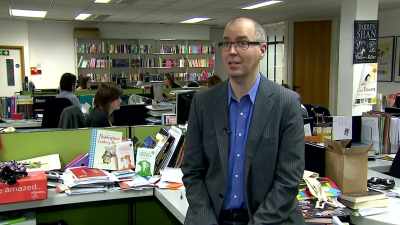 We're seeing rapid
adoption of e-reading - Tech Billionaires: Jeff Bezos