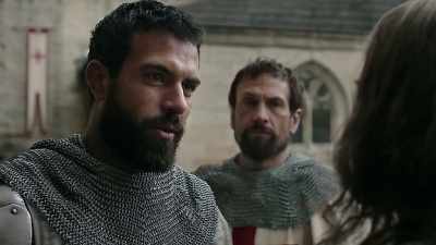 We're simply here
to see the Grand Master. - Knightfall