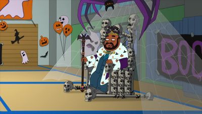 - We're skeletons!
- Ooh! - American Dad!
