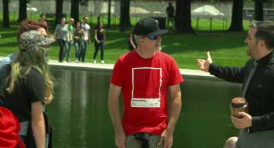 We're supposed to dump
the ashes in here, - Impractical Jokers: The Movie