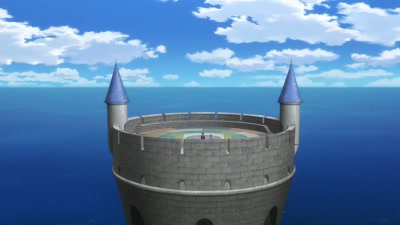 We're surrounded by water
with no connecting land. - Lonely Castle in the Mirror