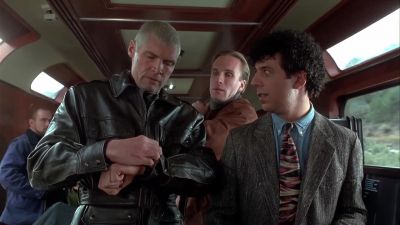 We're sweeping the train for stragglers Excuse me - Under Siege 2: Dark Territory