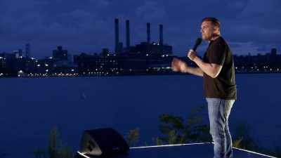 We're taking temperatures.
We're fucking woke." - Colin Quinn & Friends: A Parking Lot Comedy Show