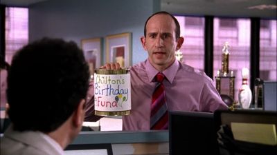 We're taking up a collection
for Chilton Handy. - Monk