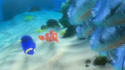 We're talking to the lady, not you. - Finding Nemo