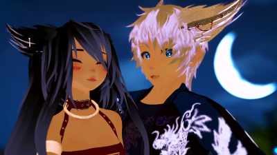 We're the only ones allowed out, - We Met in Virtual Reality